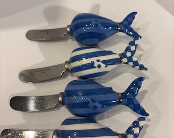 MacKenzie Childs Fish Shaped Spreaders