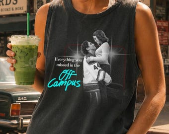 Briar University Graham 44 Tank Top Comfort Color, Off-Campus Croptop, Hockey Romance Shirt, Briar U Tee, Campus Hockey