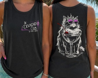 Komfortfarben Princess Donut Tank, Der Desperado Club, Vintage Dungeon Crawler Carl Shirt