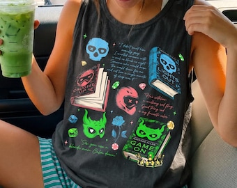 Game On Navessa Allen Tank Top, Dark Romance Series Baby Tee, Book Fan Merch, Lights Out Caught Up Series Shirt