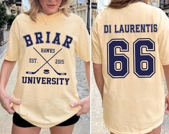 Briar University Di Laurentis 66 T-Shirt, Off-Campus Hoodie, Hockey Romance Shirt, Briar U Sweatshirt, Campus Hockey