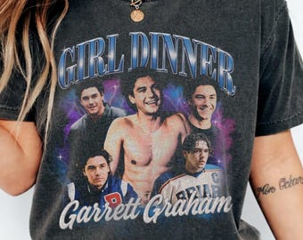 Comfort Color Garret Graham Shirt, Off-Campus Briar University, Girl Dinner Tee, Off-Campus Crewneck Graham 44