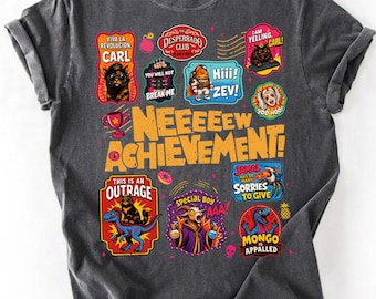 Dungeon Crawler Carl Unisex T-Shirt, Vatertag Comfort Colors Shirt, Papa Achievement Tee, DCC Fan Shirts