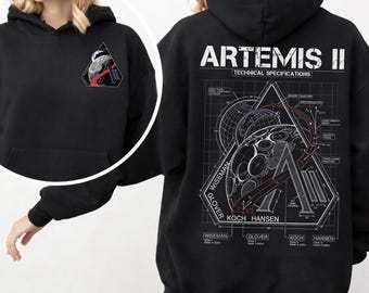 Nasa Artemis II SLS Launch Hoodie, Space Moon Mission Tee, Artemis II 2026 Rocket Launch T-Shirt, Future Moon Mission Tee