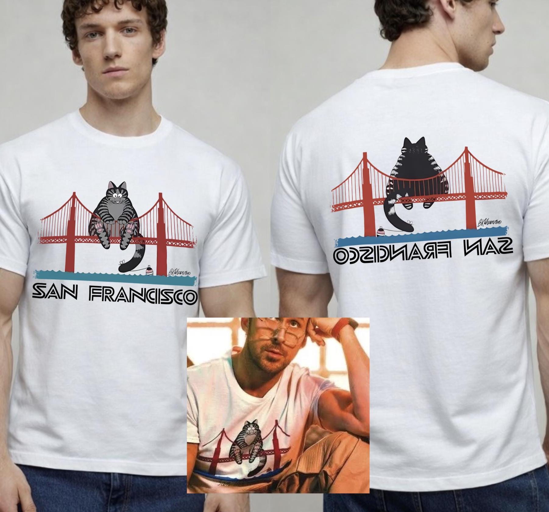 Kliban cat shirt - Etsy 日本