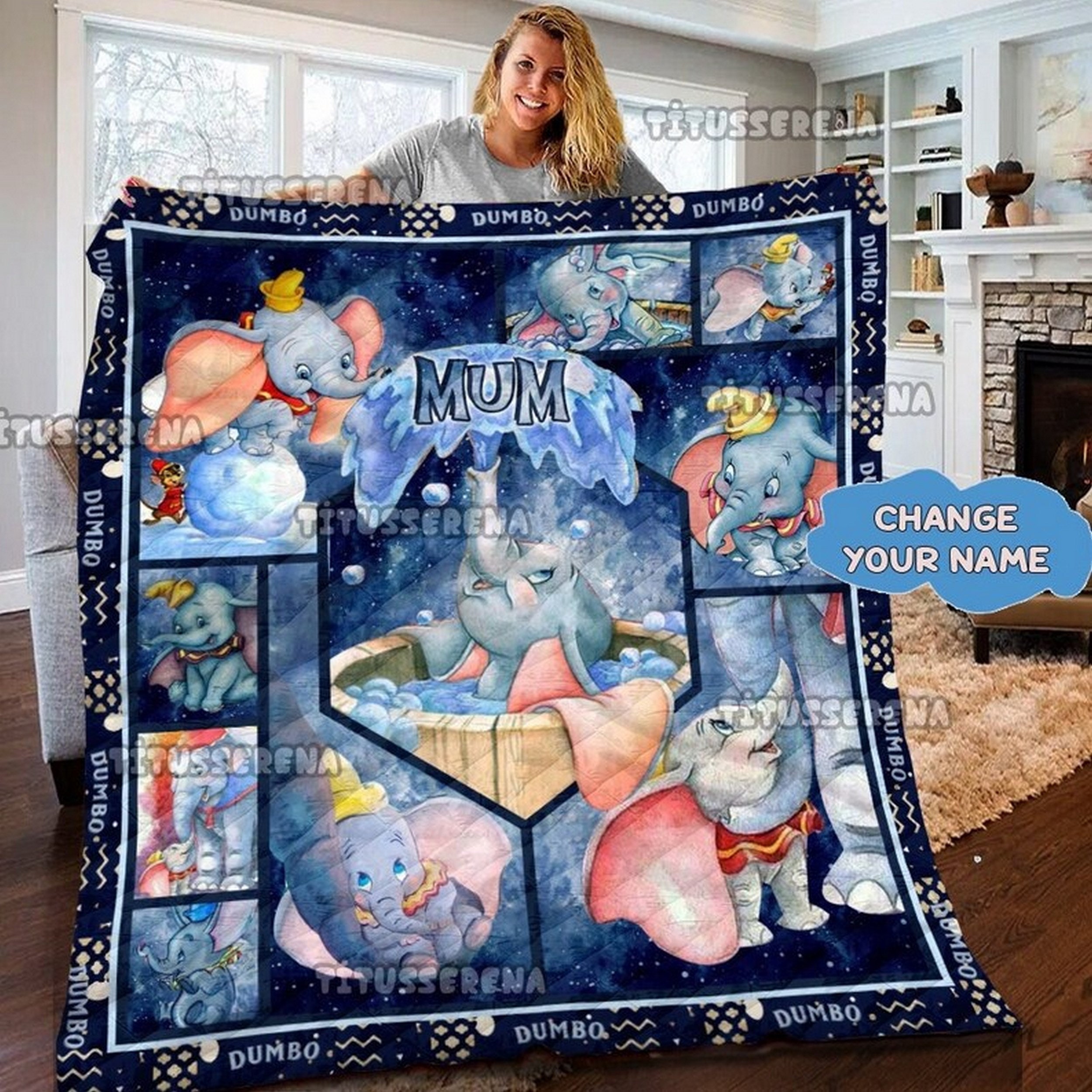 Disney Dumbo Baby Blanket atelieryuwa.ciao.jp