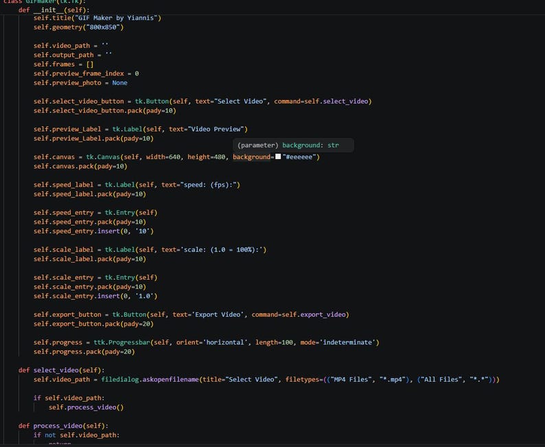 Creador de GIF, Python. imagen 1