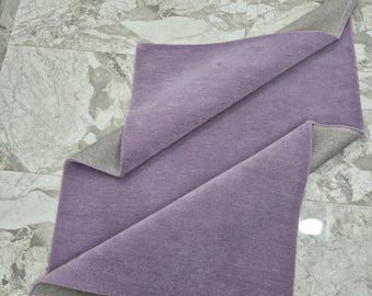 Handgetuft wollen vloerkleed | Zacht lavendelkleurig modern woonkamertapijt
