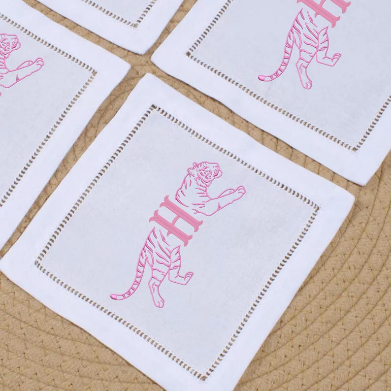 Chinoise Embroidery Design on Etsy, Embroidery Design for Bathroom Towels, Embroidered S, Shop Stitch Me Up, 4x4 Embroidery Pheasant, Embroidery Ideas for Banners, Towel Letter Pes, Machine Embroidery Monogram Napkins, Bath Towel Embroidery File, Cocktail Napkin Embroidery Designs Golf, Towel Embroidery Letters, Bold Embroidery Monogram, Tea Towel Bx Fonts, Embossed Towel Embroidery Bx, Elegant Embroidery Font Initials, H Monogram Embroidery Dst, Monogram for Towel Valentine image 4