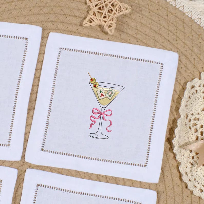 Mahjong Embroidery File on Etsy, Mahjong Embroidery, Mahjong, Napkin Embroidery Design, Mahjong Tile Dst, Mahjong Embroidery Coaster Designs, Mahjong Tiles Embroidery, Mahjong Embroidery Files Pes, Martini Embroidery File, Wine Embroidery File, Wine Embroidery Design, Embroidery Designs, Mahjong Embroidery File Box, Mahjong Dragon Pes, Machine Embroidery Mahjong, Mahjong Embroidery File Icons, Mahjong Joker Embroidery, Mahjong Mini Embroidery Icon Design, Embroidery for Mahjong Bag image 4