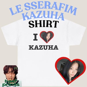 LE SSERAFIM uniform shirt KAZUHA L カズハ Kazuha Le Sserafim Shirt - Etsy