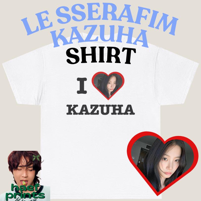 Kazuha Shirt Le Sserafim - Etsy
