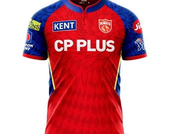 Punjab kings IpL Team Jersey 2026 PBKS Men's Shirt