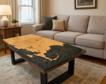 Coffee table - "Boston / Providence", USA
