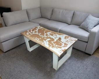 Coffee table - "Stockholm light", Sweden