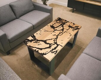Coffee table - "Stockholm dark", Sweden