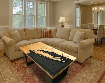 Coffee table - "New York", NY, USA