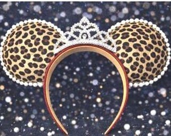 Leopard Themed Trendy Mouse Ears