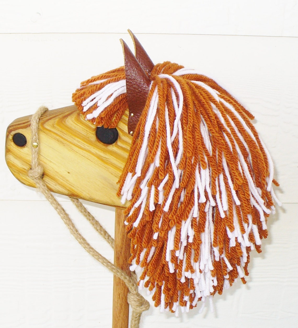 Wooden Stick Horse Waldorf Toy Hobby Horse Imagination Etsy