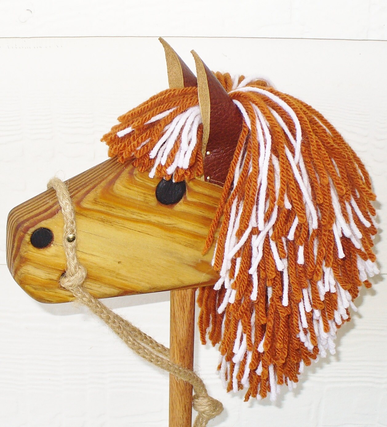 Wooden Stick Horse Waldorf Toy Hobby Horse Imagination Etsy