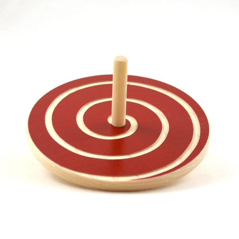 Wooden Spin Top Spinning Top Etsy Kids Christmas Gift Etsy