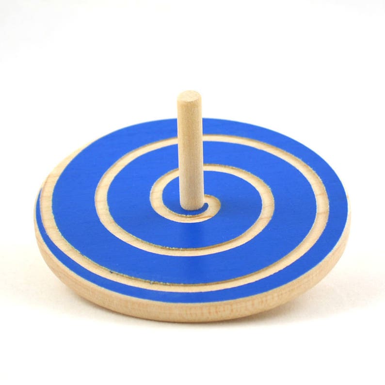 Wooden Spin Top Spinning Top Etsy Kids Christmas Gift Etsy