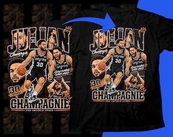 Diseño de camiseta PNG de jugador de baloncesto: Camiseta con diseño de semitonos de cómic Champagnie para sublimación (descarga digital)