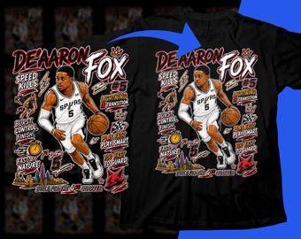 Diseño de camiseta PNG de jugador de baloncesto: Diseño gráfico de semitonos de cómic de Fox para sublimación (descarga digital)