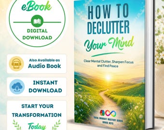 How To Declutter Your Mind: Clear Mental Clutter, Sharpen Focus, and Find Peace
