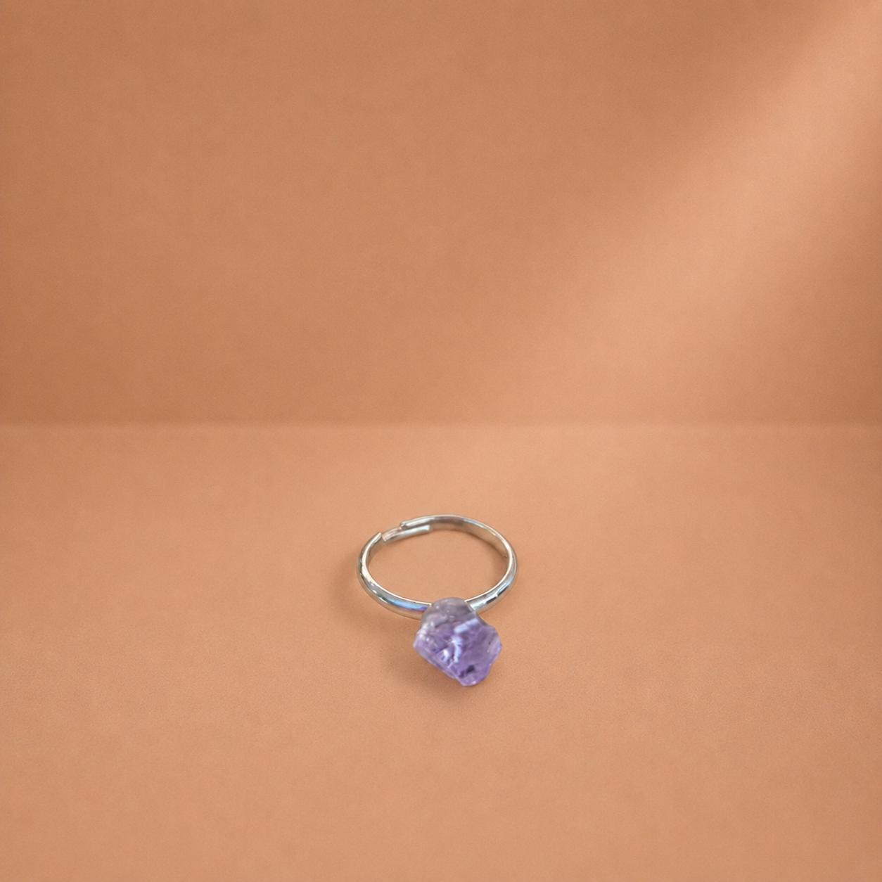 Amethyst ring - Etsy 日本
