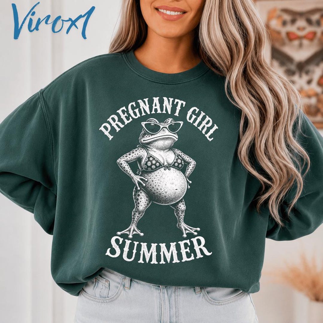 Pregnant Girl Summer Turtle PNG: Funny Maternity Beach Vacation Design ...