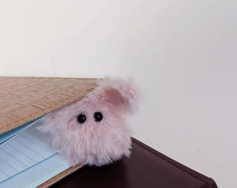 Conejito antiestrés, adorable pelota antiestrés, suave y blandita compañera de escritorio, regalo de apoyo emocional, juguete antiestrés para el estrés laboral.