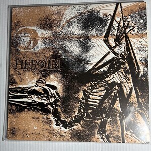 Heroin - Self Titled 12" EP (1993) Vinyl - Gravity 7 / VMFM 14 - COMPLETE with Inserts