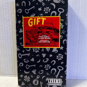Jane’s Addiction “GIFT” VHS Film di Casey Niccoli e Perry Ferrell /1993 Raro Fuori catalogo