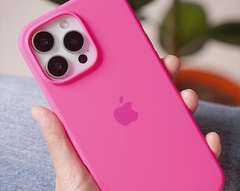 Funda de silicona líquida minimalista para teléfono, suave y protectora.