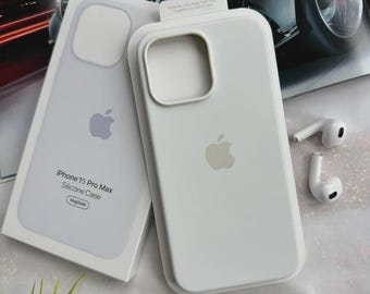 Custodia per telefono in silicone liquido magnetico minimalista