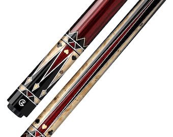 Taco de billar de carbono personalizado / Regalo personalizado para él / ZLUK2 Ruby Ace