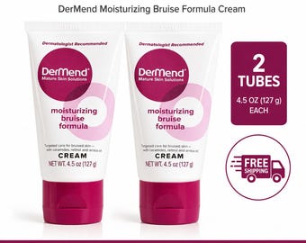 DerMend Fragile Skin Moisturizing Formula Cream 4.5 Oz , pack of 2