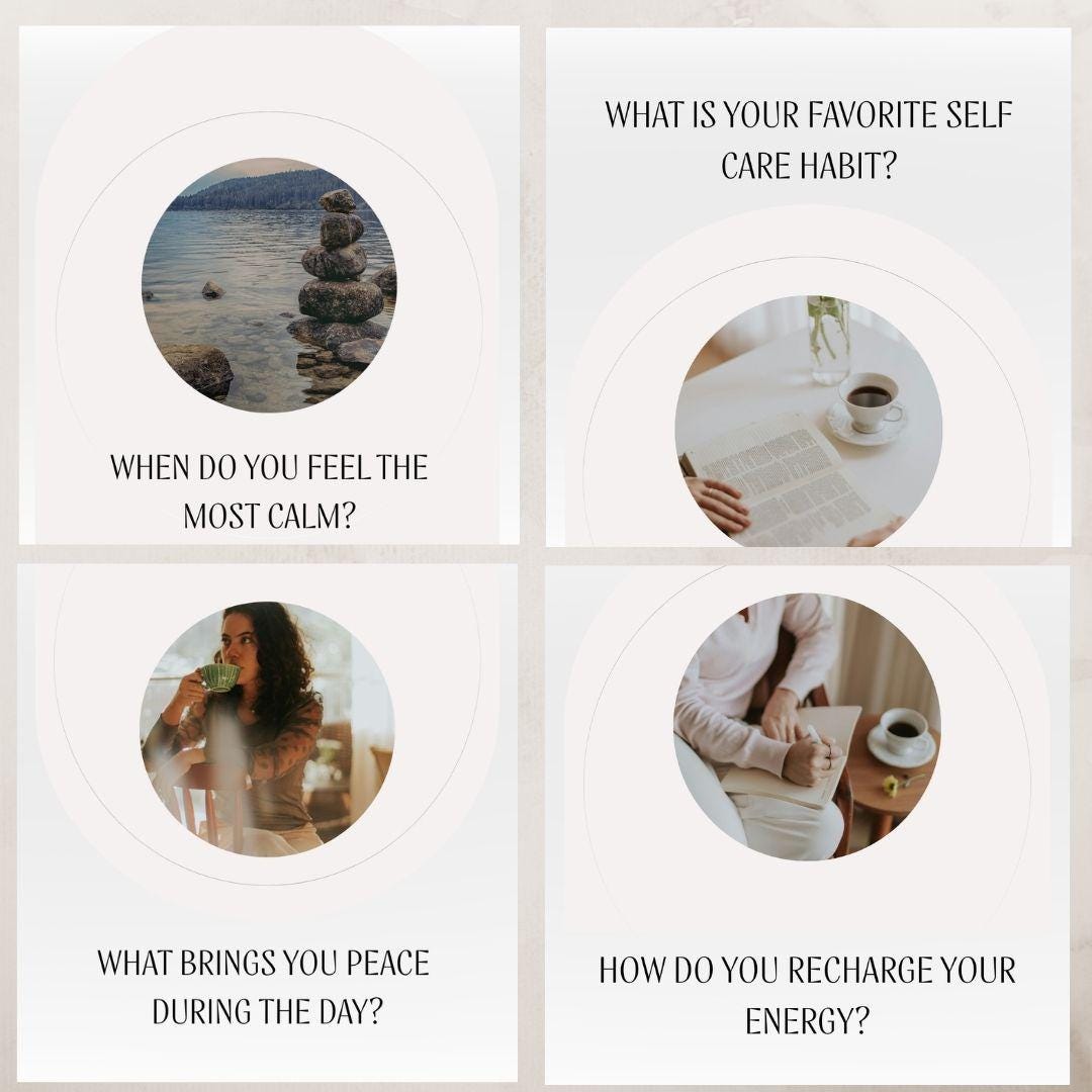 70 Self Care Instagram Templates Canva | Wellness Post Templates for ...