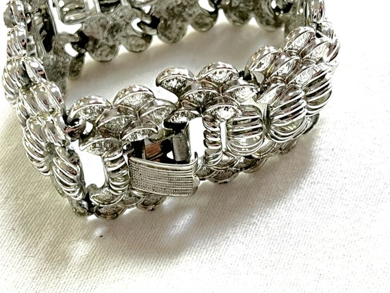 Vintage 'Coro' Chunky Link Bracelet - image 7