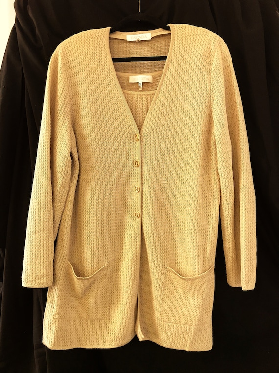 Escada Vintage Designer Sweater Set