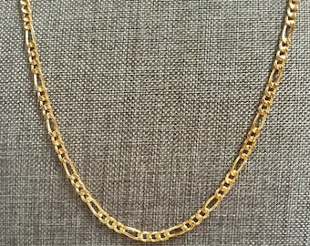 3.6mm MEN'S 14K Gold Filled Figaro Chain Necklace or Bracelet 7" 8" 16" 18" 20" 24" 30"