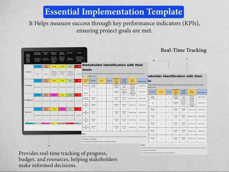 Project Implementation Plan Template | Stakeholder Management | Team Plan | Resource Implementation | Tracking & Reporting image 6