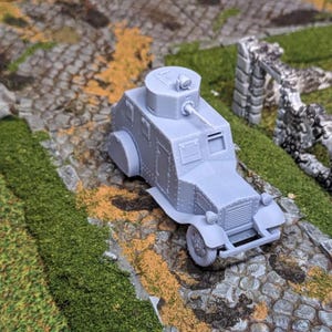 Bilbao Modelo 1932 (Spanish civil war 1936-1939) - Wargame Scale 3D Printed Miniature