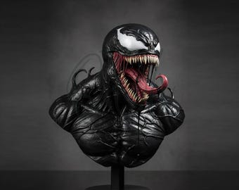 Venom Bust - Printable 3D STL Model