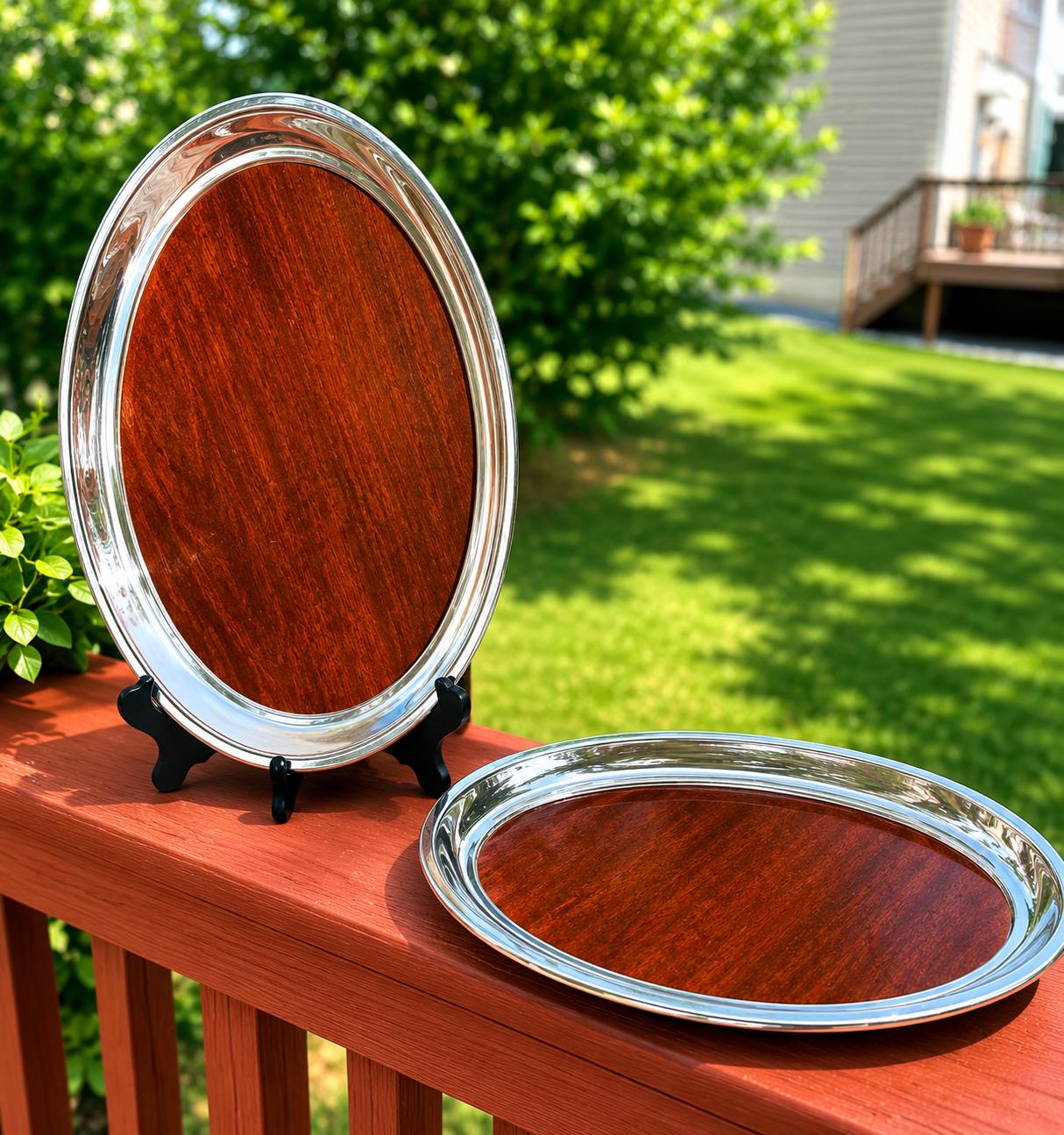 F B Rogers Silver Tray - Etsy