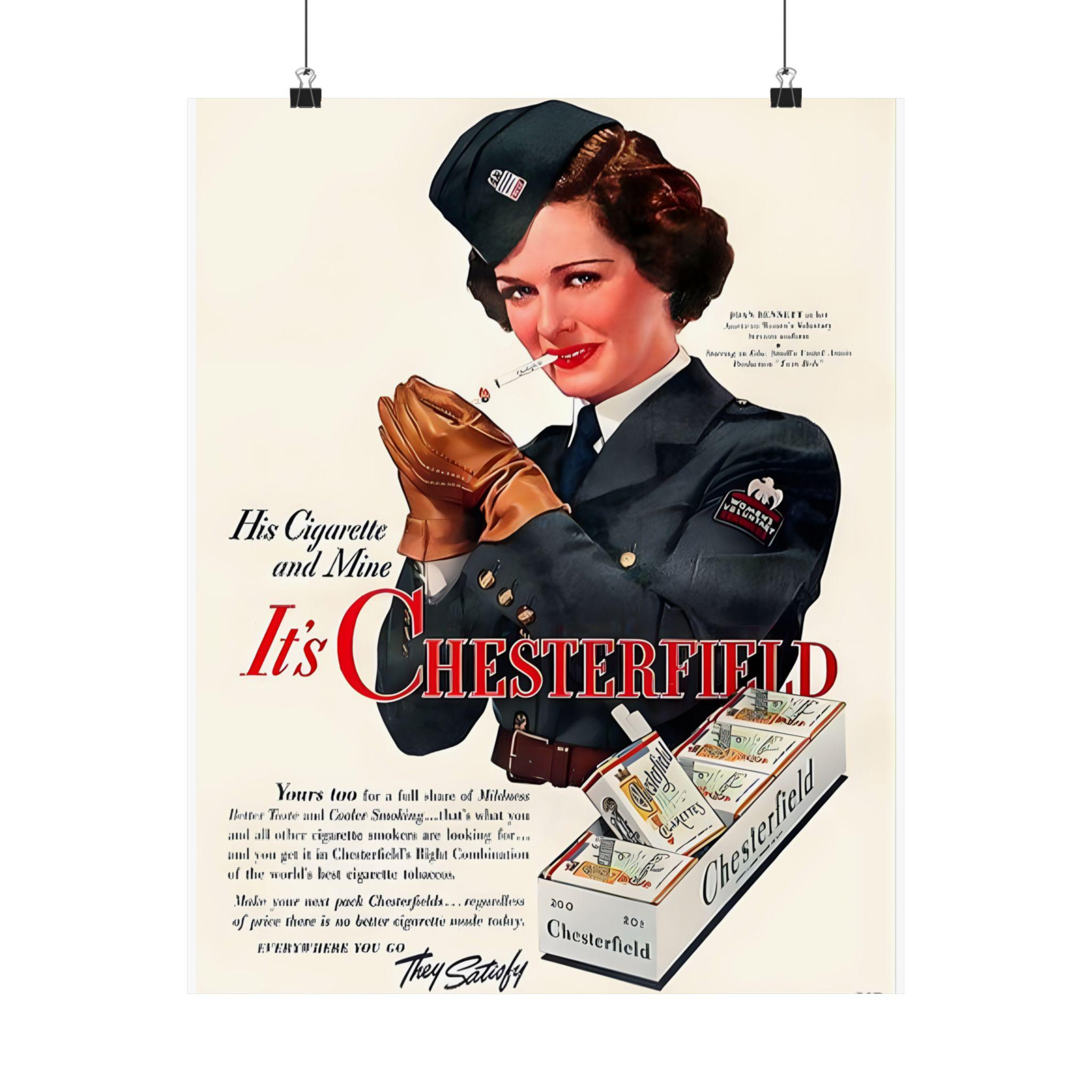 lucille ball chesterfield cigarette ad Chesterfield Cigarette Ad