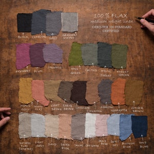 LINEN FABRIC  | soft laundered linen fabric | certified linen | medium weight linen fabric | heavy weight linen fabric | light weight linen