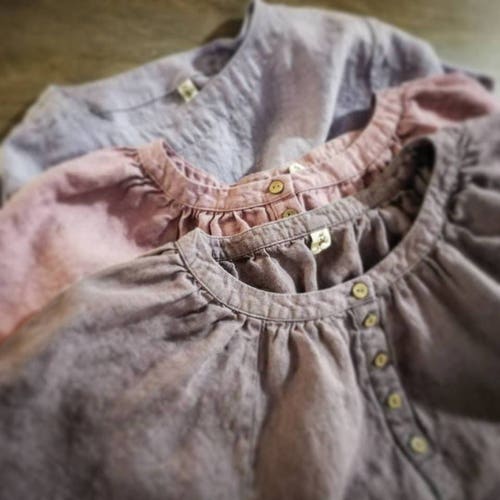 READY TO SHIPP size M linen dress | boho maxi linen dress with half sleeves shops | loose linen summer dress with pockets