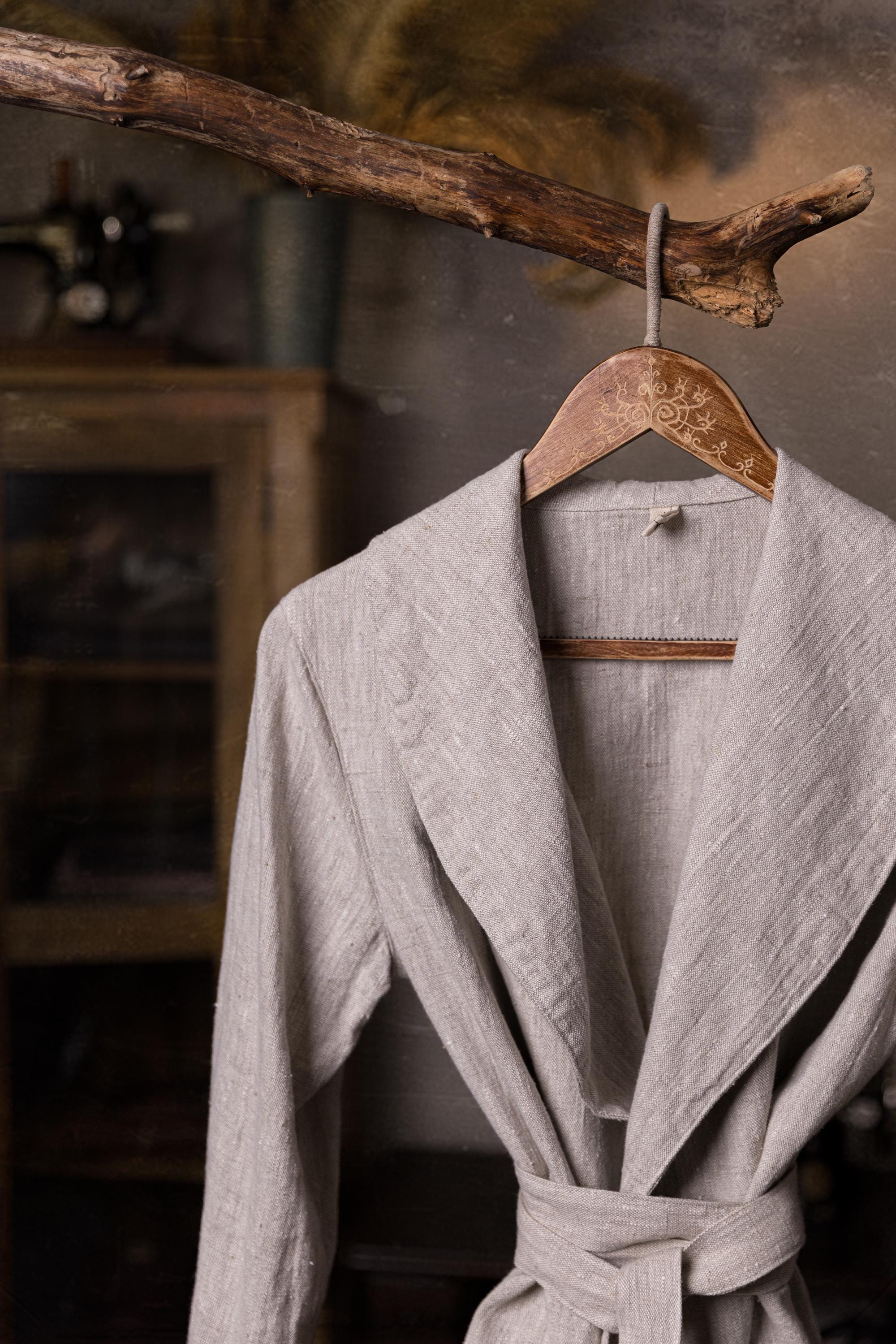 Linen Wrap Jacket | Loose Linen Cardigan | Linen Summer Jacket